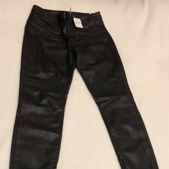 Free People Leather Leggings - Picture 2 of 3